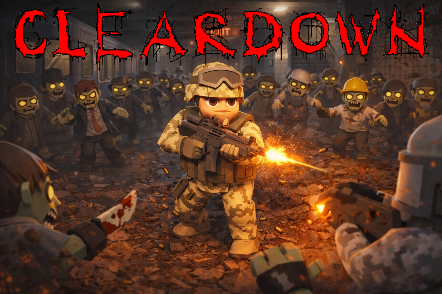 ClearDown mobile game preview